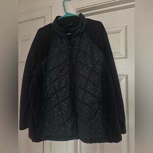 Women’s EUC New Balance quilted and fleece zip up jacket size 2X